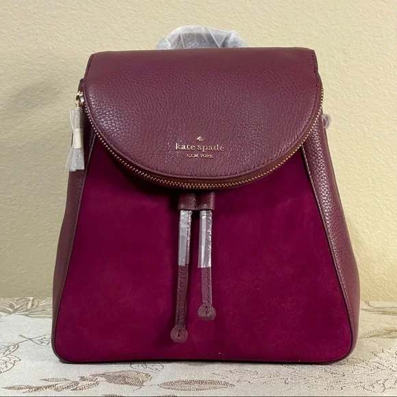 Kate Spade New York deep plum backpack brand new with tags kate spade | Bags | Kate Spade New York Deep Plum Backpack  main image 3